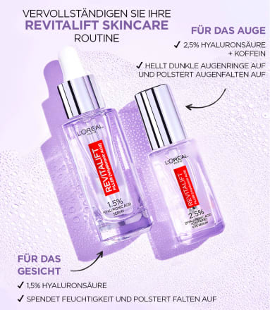Sérum contour des yeux Revitalift Filler Hyaluron + Caféine, 20 ml