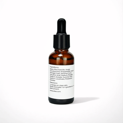 Sérum pour le visage à la niacinamide 8 % + 4 % N à l'acétylé glucosamine