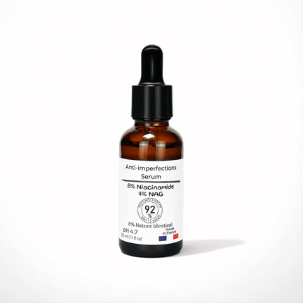Sérum pour le visage à la niacinamide 8 % + 4 % N à l'acétylé glucosamine