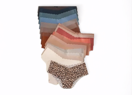Culottes Élégantes Femme Unies à Bord Ondulé